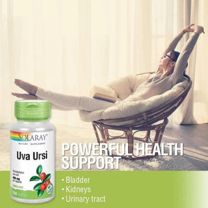 SOLARAY - SOLARAY Uva Ursi 460Mg. 100 Capsulas - The Red Vitamin MX - Suplementos Alimenticios - {{ shop.shopifyCountryName }}