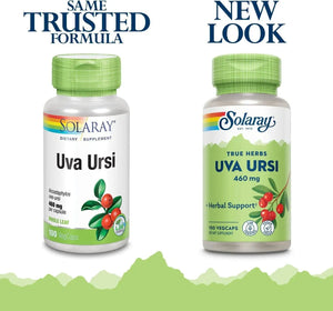 SOLARAY - SOLARAY Uva Ursi 460Mg. 100 Capsulas - The Red Vitamin MX - Suplementos Alimenticios - {{ shop.shopifyCountryName }}