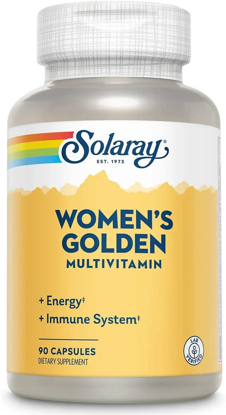 SOLARAY - Solaray Women's Golden MultiVitamin 90 Capsulas - The Red Vitamin MX - Suplementos Alimenticios - {{ shop.shopifyCountryName }}