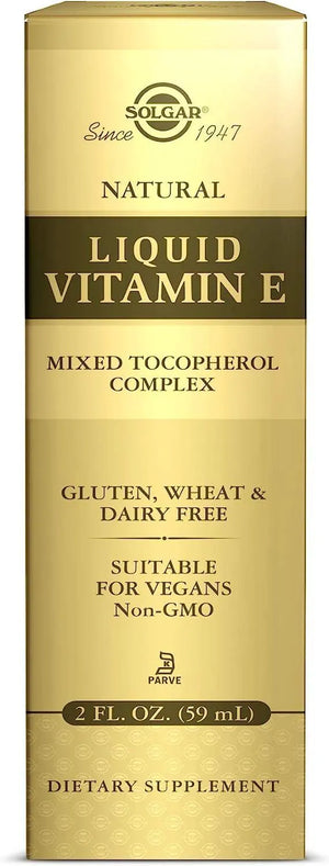 SOLGAR - Solgar Liquid Vitamin E 2 Fl. Oz. - The Red Vitamin MX - Suplementos Alimenticios - {{ shop.shopifyCountryName }}