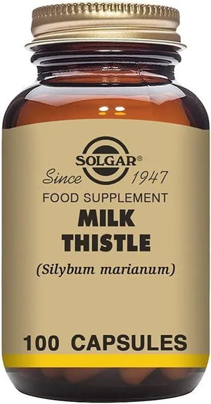 SOLGAR - Solgar Milk Thistle 100 Capsulas - The Red Vitamin MX - Suplementos Alimenticios - {{ shop.shopifyCountryName }}