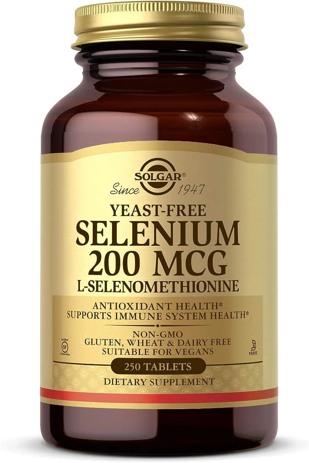 SOLGAR - Solgar Yeast-Free Selenium 200mcg 250 Tabletas - The Red Vitamin MX - Suplementos Alimenticios - {{ shop.shopifyCountryName }}