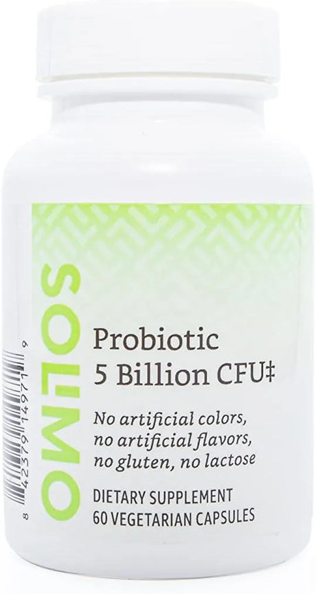 SOLIMO - Solimo Probiotic 5 Billion CFU 60 Capsulas - The Red Vitamin MX - Suplementos Alimenticios - {{ shop.shopifyCountryName }}