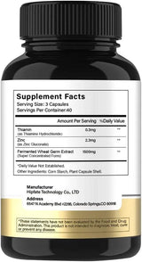 SOLODATE - Solodate Spermidine Supplement,1500Mg. Wheat Germ Extract 360 Capsulas - The Red Vitamin MX - Suplementos Alimenticios - {{ shop.shopifyCountryName }}