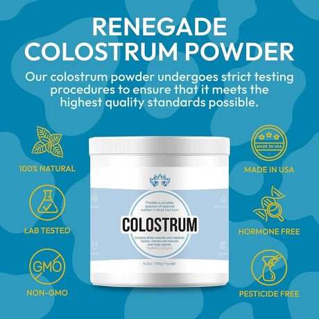 SOMA BREATH - Soma Breath Renegade Colostrum Powder 40 Servicios 184Gr. - The Red Vitamin MX - Suplementos Alimenticios - {{ shop.shopifyCountryName }}