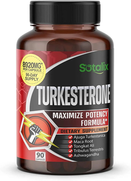 SOTALIX - Sotalix Supplement Ultra Turkesterone 8920Mg. 90 Capsulas - The Red Vitamin MX - Suplementos Alimenticios - {{ shop.shopifyCountryName }}