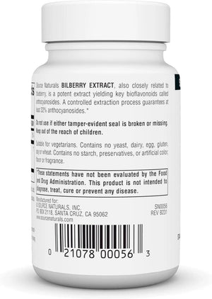 SOURCE NATURALS - Source Naturals Bilberry Extract 100Mg. 120 Tabletas - The Red Vitamin MX - Suplementos Alimenticios - {{ shop.shopifyCountryName }}