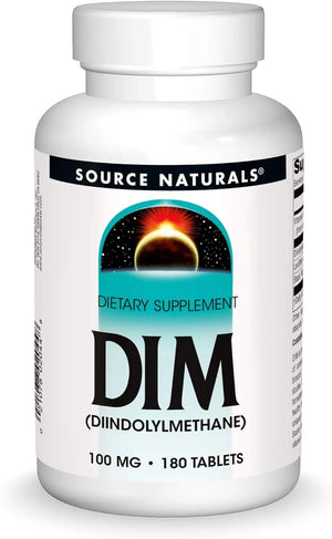 SOURCE NATURALS - Source Naturals DIM 100Mg. 180 Tabletas - The Red Vitamin MX - Suplementos Alimenticios - {{ shop.shopifyCountryName }}