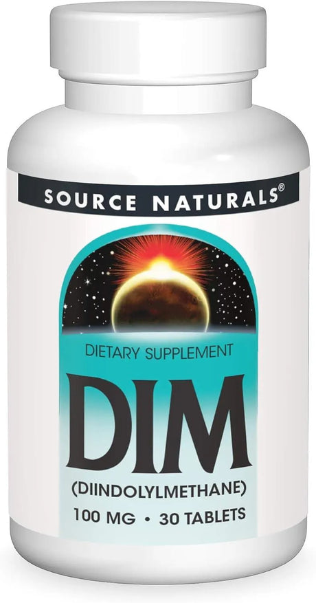 SOURCE NATURALS - Source Naturals DIM 100Mg. 30 Tabletas - The Red Vitamin MX - Suplementos Alimenticios - {{ shop.shopifyCountryName }}