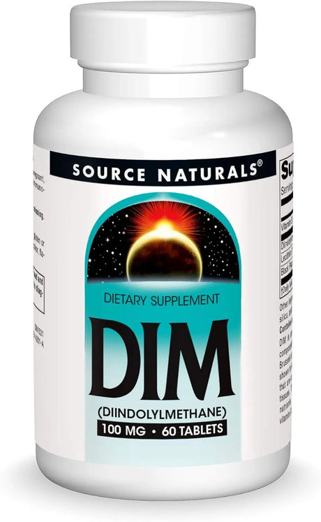 SOURCE NATURALS - Source Naturals DIM 100Mg. 60 Tabletas - The Red Vitamin MX - Suplementos Alimenticios - {{ shop.shopifyCountryName }}