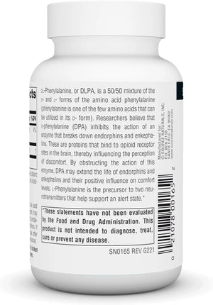 SOURCE NATURALS - Source Naturals DLPA DL-Phenylalanine 750Mg. 60 Tabletas - The Red Vitamin MX - Suplementos Alimenticios - {{ shop.shopifyCountryName }}