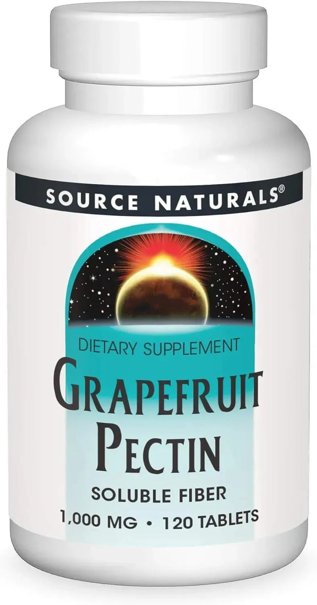 SOURCE NATURALS - Source Naturals Grapefruit Pectin 1000Mg. 120 Tabletas - The Red Vitamin MX - Suplementos Alimenticios - {{ shop.shopifyCountryName }}