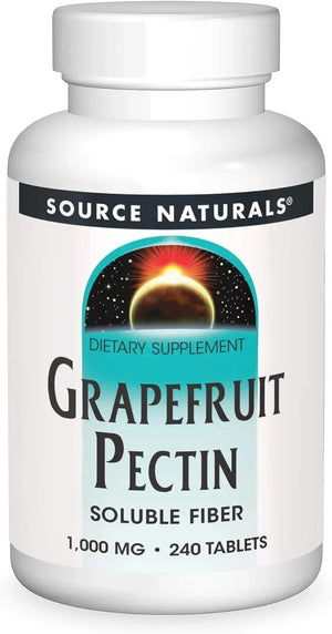 SOURCE NATURALS - Source Naturals Grapefruit Pectin 1000Mg. 240 Tabletas - The Red Vitamin MX - Suplementos Alimenticios - {{ shop.shopifyCountryName }}