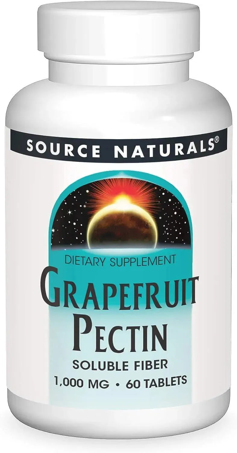 SOURCE NATURALS - Source Naturals Grapefruit Pectin 1000Mg. 60 Tabletas - The Red Vitamin MX - Suplementos Alimenticios - {{ shop.shopifyCountryName }}