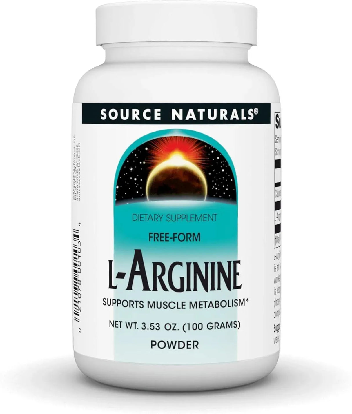 SOURCE NATURALS - Source Naturals L-Arginine Powder 100Gr. - The Red Vitamin MX - Suplementos Alimenticios - {{ shop.shopifyCountryName }}