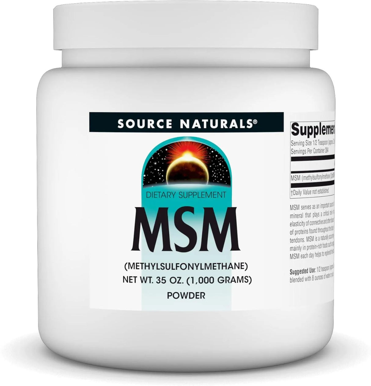 SOURCE NATURALS - Source Naturals MSM Powder 1 Kg. - The Red Vitamin MX - Suplementos Alimenticios - {{ shop.shopifyCountryName }}