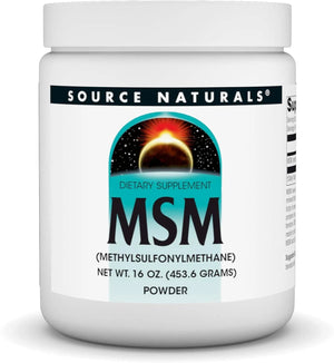 SOURCE NATURALS - Source Naturals MSM Powder 453.6 Gr. - The Red Vitamin MX - Suplementos Alimenticios - {{ shop.shopifyCountryName }}