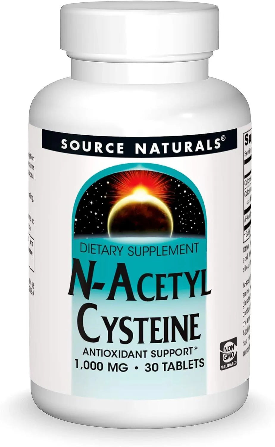 SOURCE NATURALS - Source Naturals N-Acetyl Cysteine 1000Mg. 30 Tabletas - The Red Vitamin MX - Suplementos Alimenticios - {{ shop.shopifyCountryName }}