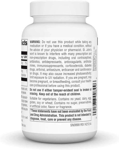 SOURCE NATURALS - Source Naturals St. Johns Wort Extract 300Mg. 240 Tabletas - The Red Vitamin MX - Suplementos Alimenticios - {{ shop.shopifyCountryName }}