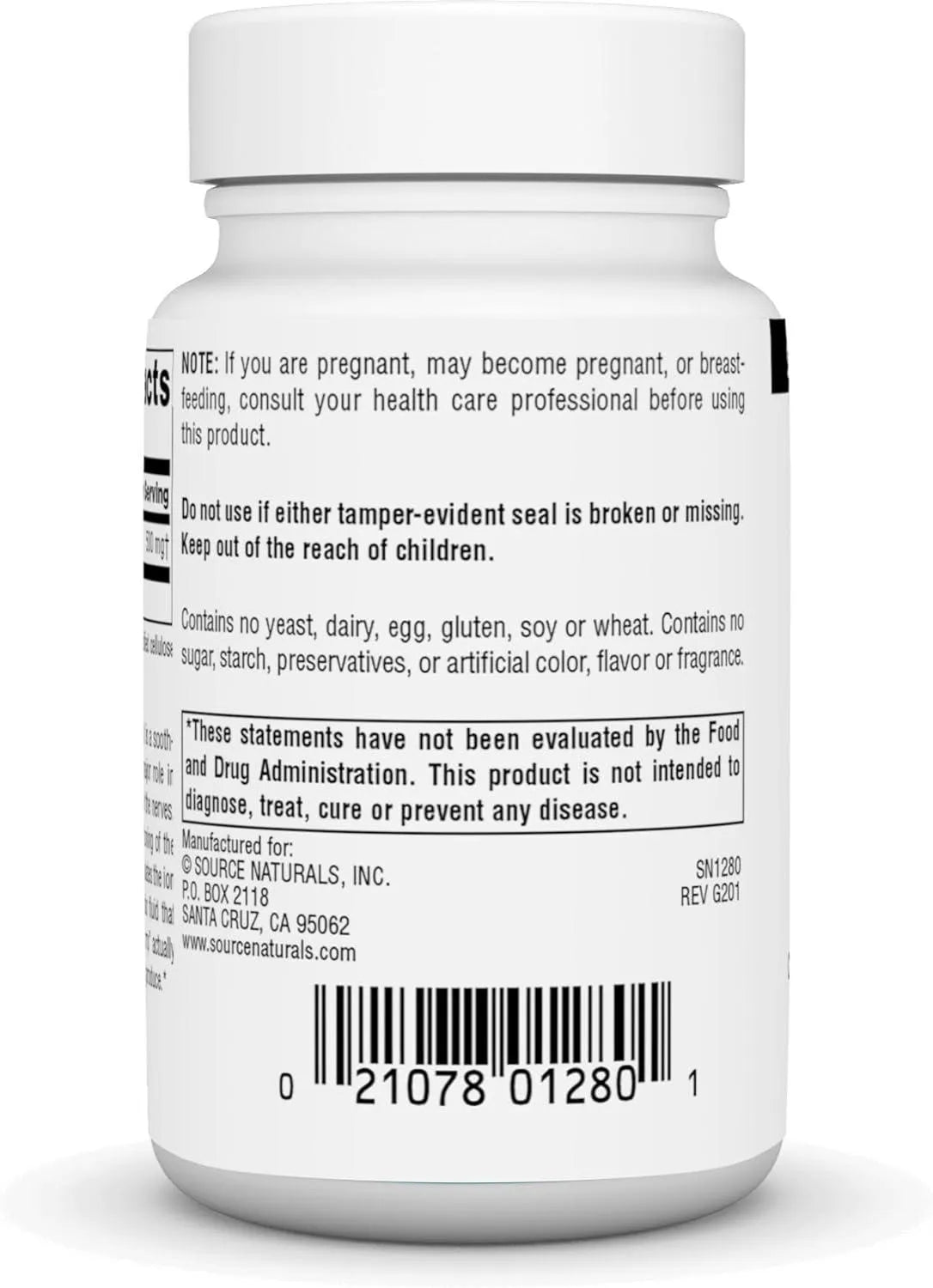 SOURCE NATURALS - Source Naturals Taurine 500Mg. 60 Tabletas - The Red Vitamin MX - Suplementos Alimenticios - {{ shop.shopifyCountryName }}