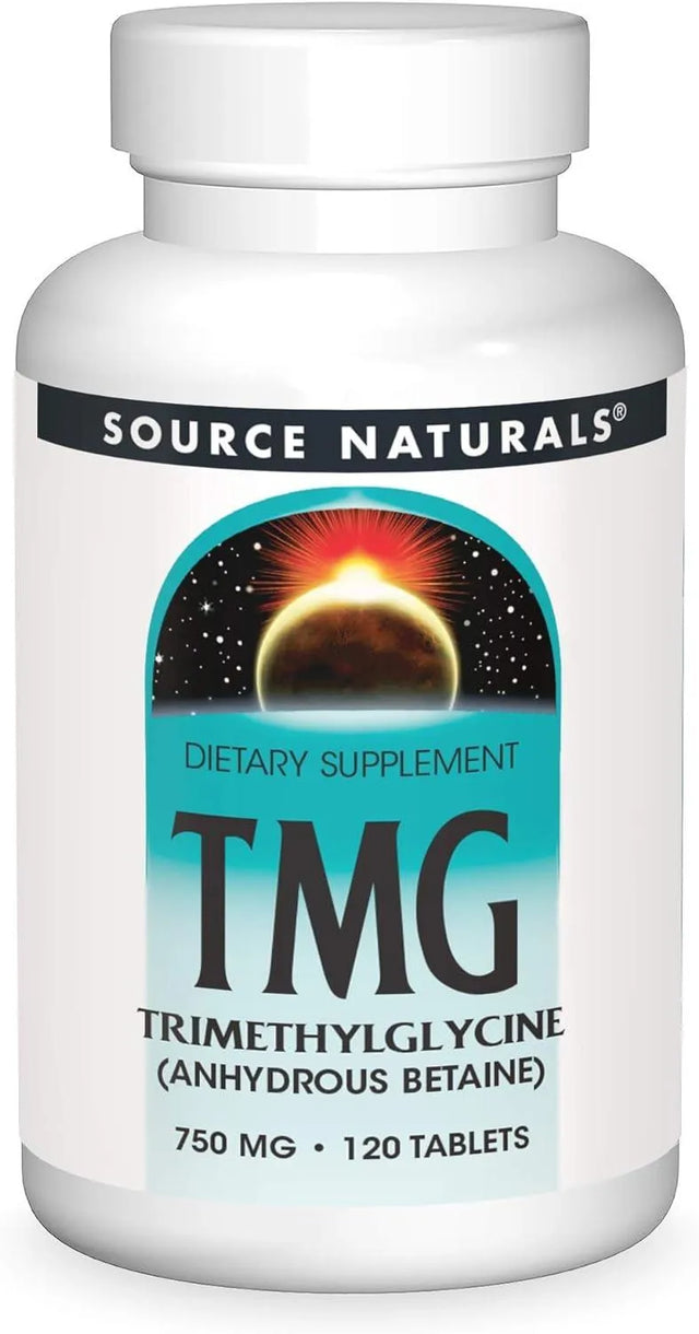 SOURCE NATURALS - Source Naturals TMG 750Mg. 120 Tabletas - The Red Vitamin MX - Suplementos Alimenticios - {{ shop.shopifyCountryName }}