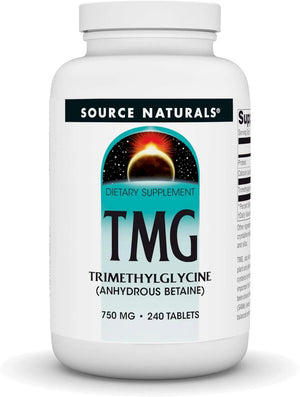 SOURCE NATURALS - Source Naturals TMG 750Mg. 240 Tabletas - The Red Vitamin MX - Suplementos Alimenticios - {{ shop.shopifyCountryName }}