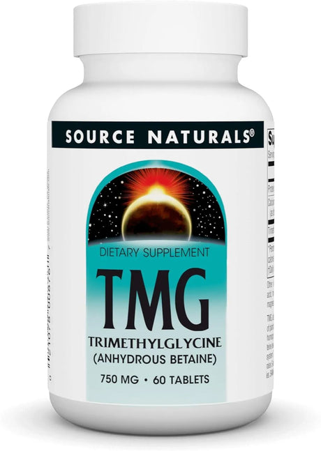 SOURCE NATURALS - Source Naturals TMG 750Mg. 60 Tabletas - The Red Vitamin MX - Suplementos Alimenticios - {{ shop.shopifyCountryName }}