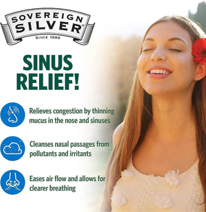 SOVEREIGN SILVER - Sovereign Silver Bio-Active Colloidal Silver Hydrosol Nasal Spray 10 PPM 59Ml. 2 Pack - The Red Vitamin MX - Suplementos Alimenticios - {{ shop.shopifyCountryName }}