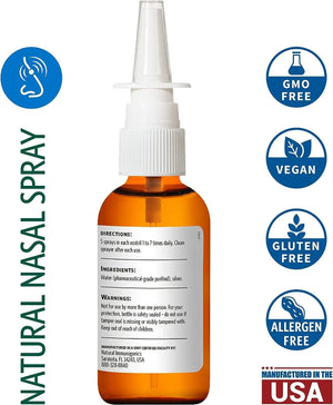 SOVEREIGN SILVER - Sovereign Silver Bio-Active Colloidal Silver Hydrosol Nasal Spray 10 PPM 59Ml. - The Red Vitamin MX - Suplementos Alimenticios - {{ shop.shopifyCountryName }}