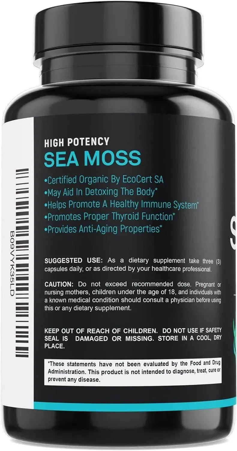 SPARTIS - Spartis Organic Sea Moss 2250Mg. 180 Capsulas - The Red Vitamin MX - Suplementos Alimenticios - {{ shop.shopifyCountryName }}