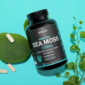 SPARTIS - Spartis Organic Sea Moss 2250Mg. 180 Capsulas - The Red Vitamin MX - Suplementos Alimenticios - {{ shop.shopifyCountryName }}