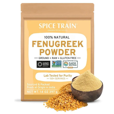 SPICE TRAIN - Spice Train Fenugreek Powder 397Gr. - The Red Vitamin MX - Suplementos Alimenticios - {{ shop.shopifyCountryName }}