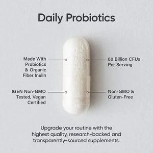 SPORTS RESEARCH - Sports Research Daily Probiotics with Prebiotics 30 Capsulas - The Red Vitamin MX - Suplementos Alimenticios - {{ shop.shopifyCountryName }}