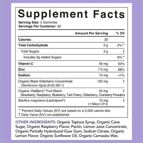 SPORTS RESEARCH - Sports Research Elderberry Gummies 60 Gomitas - The Red Vitamin MX - Suplementos Alimenticios - {{ shop.shopifyCountryName }}