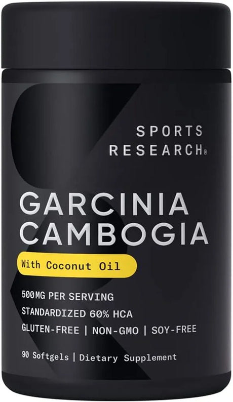 SPORTS RESEARCH - Sports Research Garcinia Cambogia Extract 500Mg. 90 Capsulas Blandas - The Red Vitamin MX - Suplementos Alimenticios - {{ shop.shopifyCountryName }}