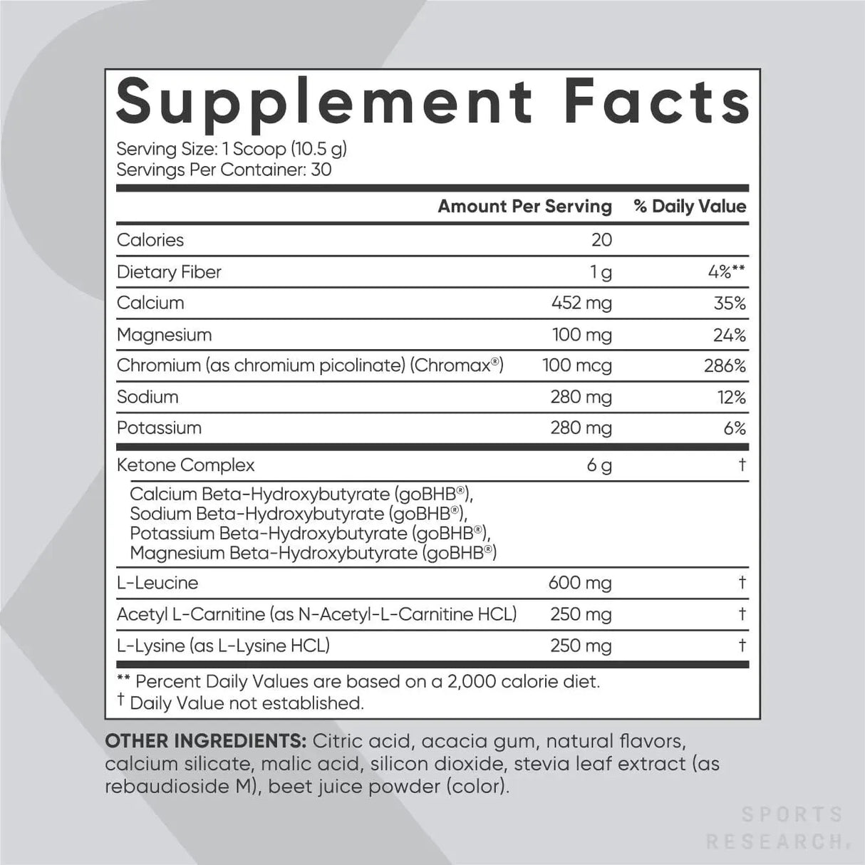 SPORTS RESEARCH - Sports Research Keto Plus Exogenous Ketones with goBHB 30 Servicios Raspberry Lemonade 318Gr. - The Red Vitamin MX - Suplementos Alimenticios - {{ shop.shopifyCountryName }}