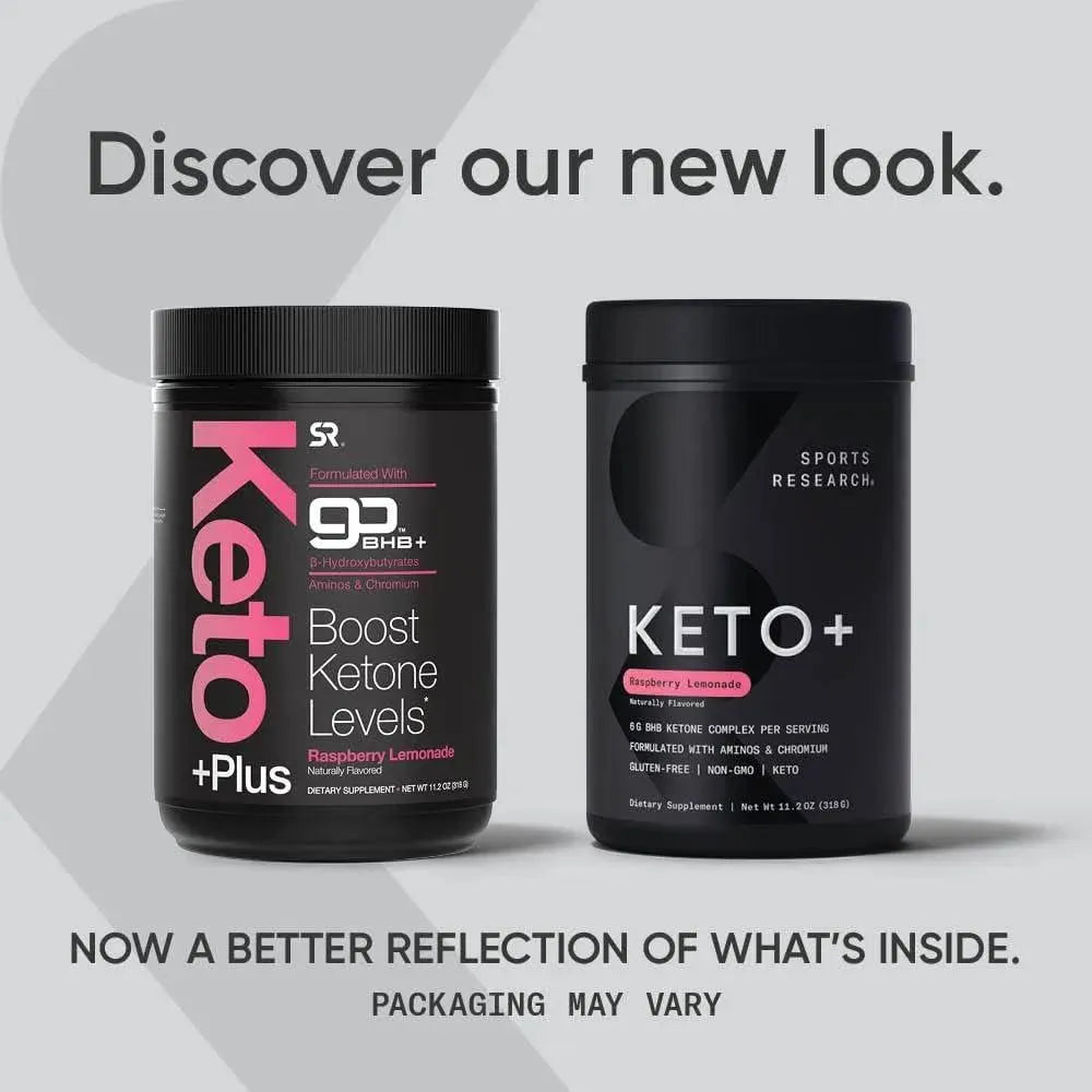 SPORTS RESEARCH - Sports Research Keto Plus Exogenous Ketones with goBHB 30 Servicios Raspberry Lemonade 318Gr. - The Red Vitamin MX - Suplementos Alimenticios - {{ shop.shopifyCountryName }}