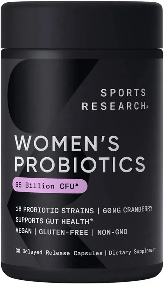 SPORTS RESEARCH - Sports Research Women's Probiotics with Prebiotics 30 Capsulas - The Red Vitamin MX - Suplementos Alimenticios - {{ shop.shopifyCountryName }}