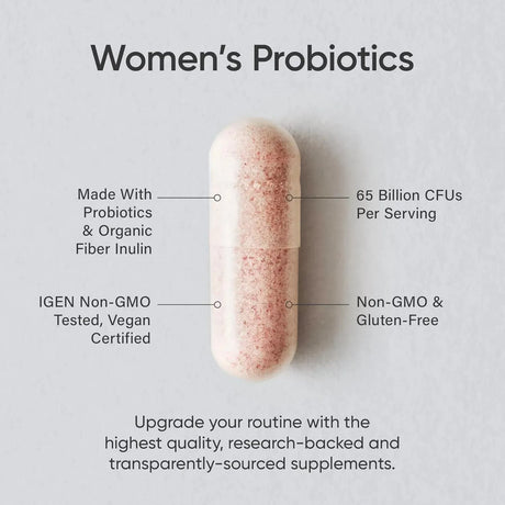 SPORTS RESEARCH - Sports Research Women's Probiotics with Prebiotics 30 Capsulas - The Red Vitamin MX - Suplementos Alimenticios - {{ shop.shopifyCountryName }}