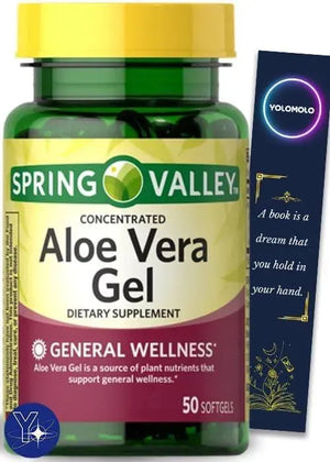 SPRING VALLEY - Spring Valley Concentrated Aloe Vera Gel 50 Capsulas Blandas - The Red Vitamin MX - Suplementos Alimenticios - {{ shop.shopifyCountryName }}