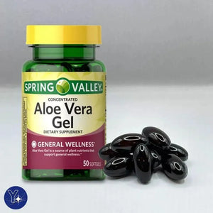 SPRING VALLEY - Spring Valley Concentrated Aloe Vera Gel 50 Capsulas Blandas - The Red Vitamin MX - Suplementos Alimenticios - {{ shop.shopifyCountryName }}