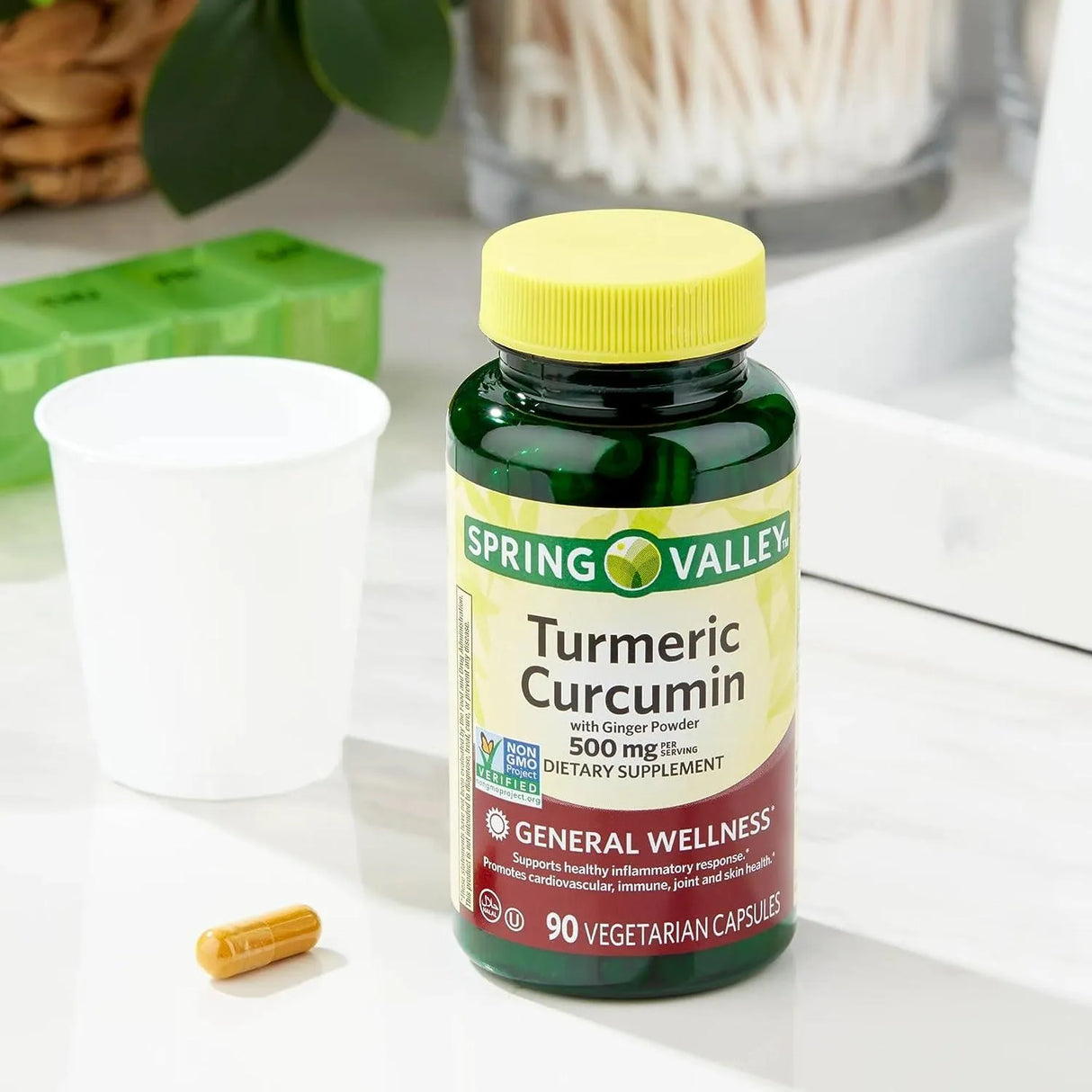 SPRING VALLEY - Spring Valley Turmeric Curcumin 500Mg. 180 Capsulas - The Red Vitamin MX - Suplementos Alimenticios - {{ shop.shopifyCountryName }}