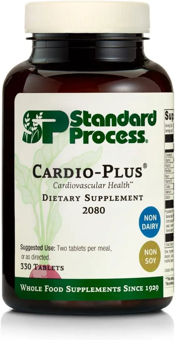 STANDARD PROCESS - Standard Process Cardio-Plus 330 Tabletas - The Red Vitamin MX - Suplementos Alimenticios - {{ shop.shopifyCountryName }}