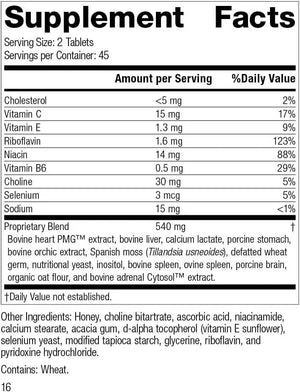 STANDARD PROCESS - Standard Process Cardio-Plus 90 Tabletas - The Red Vitamin MX - Suplementos Alimenticios - {{ shop.shopifyCountryName }}