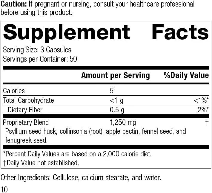 STANDARD PROCESS - Standard Process Gastro-Fiber 150 Capsulas - The Red Vitamin MX - Suplementos Alimenticios - {{ shop.shopifyCountryName }}