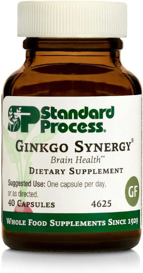 STANDARD PROCESS - Standard Process Ginkgo Synergy 40 Capsulas - The Red Vitamin MX - Suplementos Alimenticios - {{ shop.shopifyCountryName }}