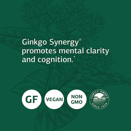 STANDARD PROCESS - Standard Process Ginkgo Synergy 40 Capsulas - The Red Vitamin MX - Suplementos Alimenticios - {{ shop.shopifyCountryName }}
