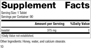 STANDARD PROCESS - Standard Process Inositol 90 Tabletas - The Red Vitamin MX - Suplementos Alimenticios - {{ shop.shopifyCountryName }}