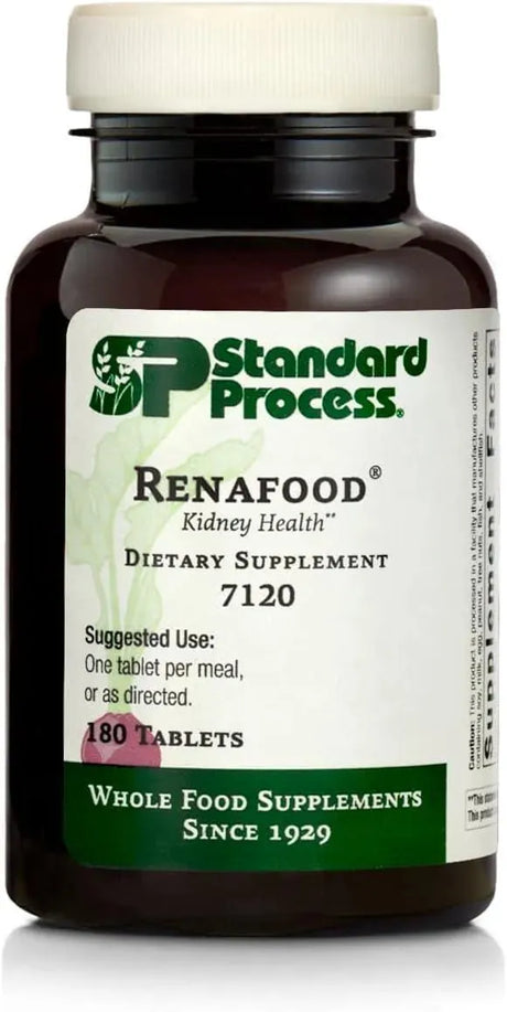 STANDARD PROCESS - Standard Process Renafood Whole Food Kidney Health 180 Tabletas - The Red Vitamin MX - Suplementos Alimenticios - {{ shop.shopifyCountryName }}