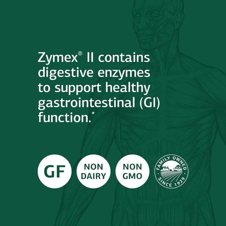 STANDARD PROCESS - Standard Process Zymex II Digestion Enzymes 90 Capsulas - The Red Vitamin MX - Suplementos Alimenticios - {{ shop.shopifyCountryName }}